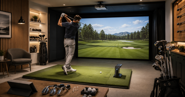 Golf simulaattori: opas kotiharjoitteluun ja laitteiston valintaan