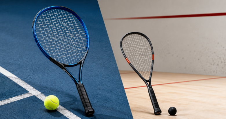 Tennis- vs. squashmaila: tekninen vertailu mailapelien harrastajalle