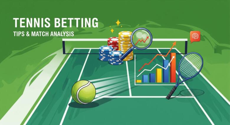 Tennis vedonlyönti – Vihjeet ja otteluiden analyysi